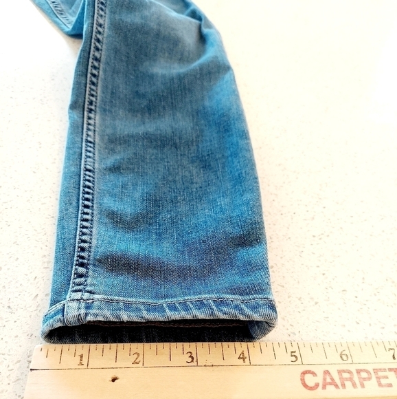 Calvin Klein Repreve Jeans Sz 6 / 28 Womens Blue Stretch Denim Mid Rise Skinny - Picture 12 of 12